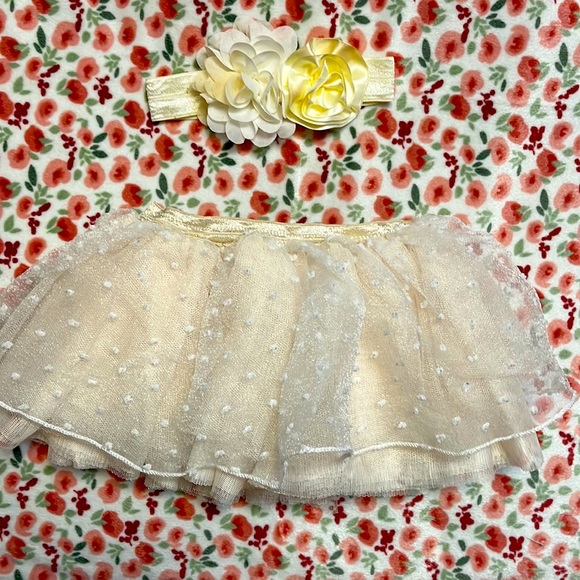 Other - Infant tutu and headband set. Perfect for newborn pictures, etc. 0-12 months